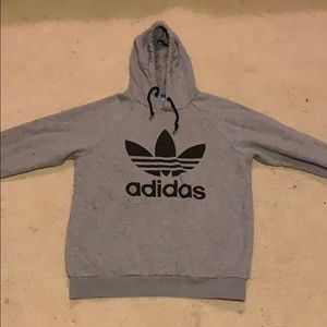 Men’s medium Grey adidas hoodie